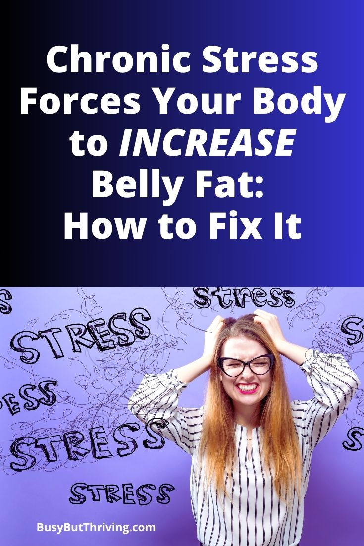 Chronic Stress Forces Your Body to INCREASE Belly Fat: How to Fix It