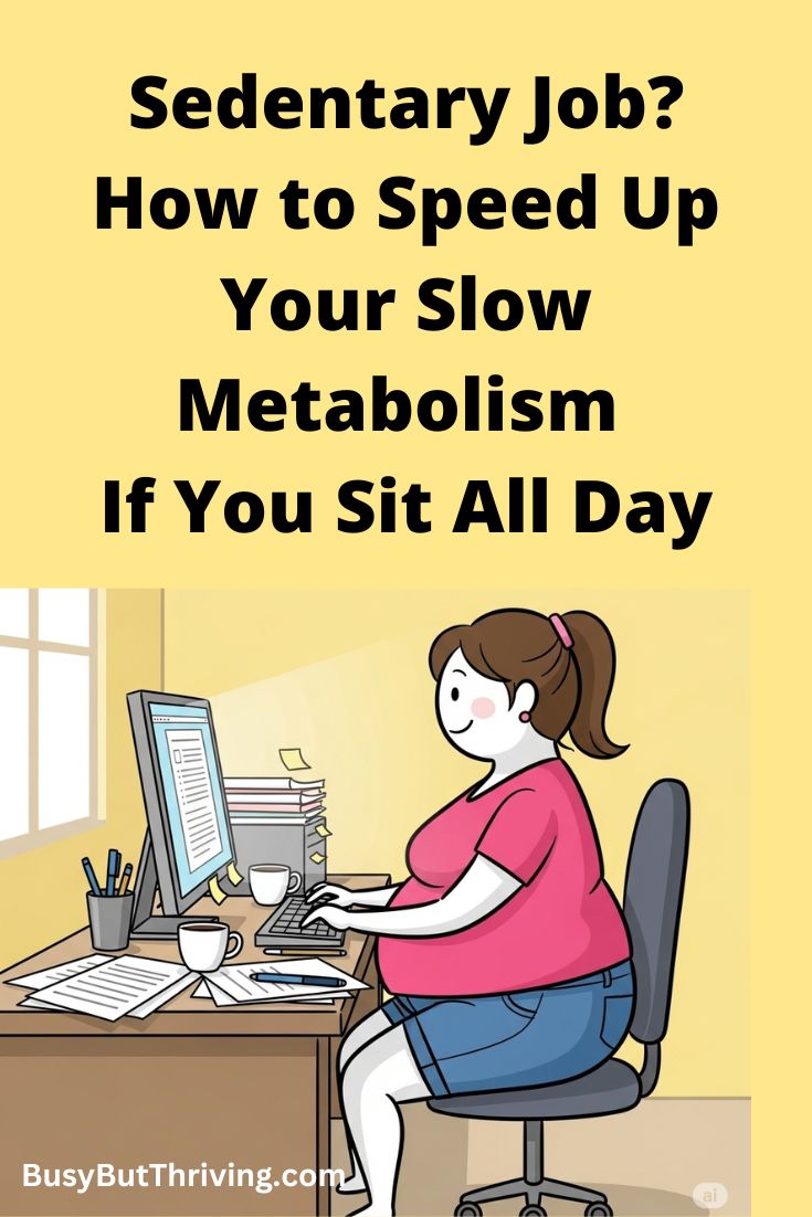 Sedentary Job? How to Speed Up Your Slow Metabolism If You Sit All Day